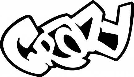 Sticker decorativ auto Abstract graphiti 20x12 cm 