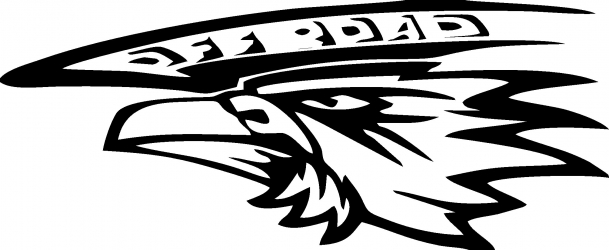 Sticker decorativ auto Eagle off road 17x7 cm 