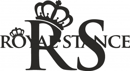 Sticker decorativ auto Royal stance 25x14 cm 