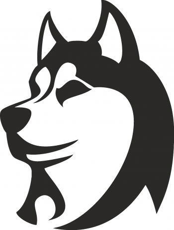 Sticker decorativ perete / geam si auto Dog 10x13 cm 