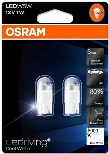 Ninth Spelling Correspondent Osram LEDriving Premium W5W 1W 12V 6000K la CEL.ro