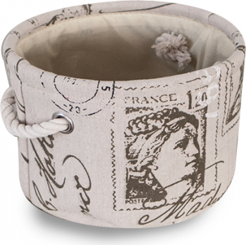 Cos rotund RAKI HIKAPO pentru depozitare jucarii 26xH16cm MN0188104