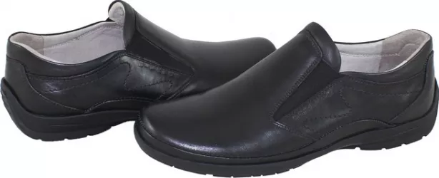 poultry package Advanced Pantofi casual barbati piele naturala - Gitanos negru - Marimea 46 la CEL.ro