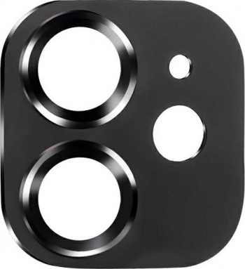 Folie de protectie pentru camera iPhone 11 sticla securizata duritate 9H negru BBL1910 