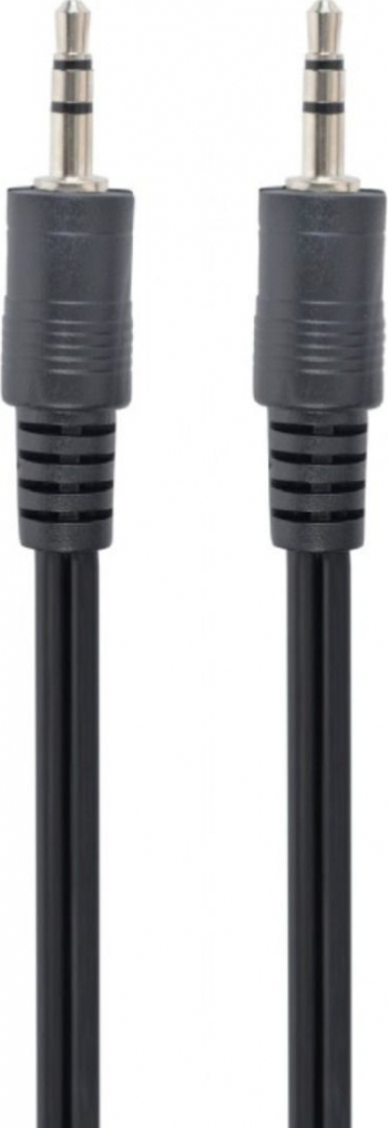 Cablu audio stereo Cablexpert cu conector jack 3.5mm tata la jack 3.5mm tata lungime 120 cm negru 