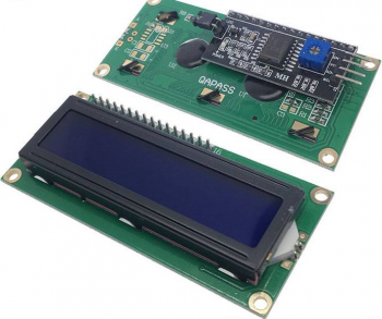 Interfata LCD cu back-light albastru - 588 - A9 