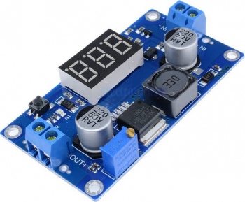 Modul sursa DC-DC cu voltmetru - 489 - A2 