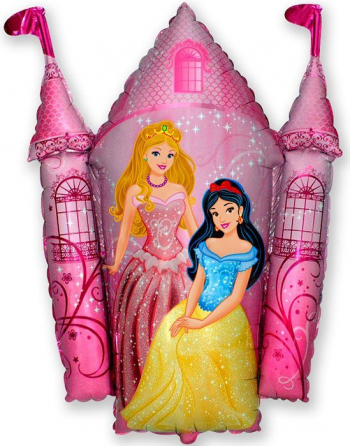 Balon figurina Castel printese multicolor 74 cm x 80 cm 