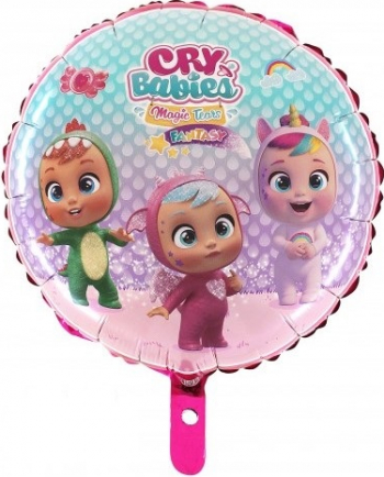 Balon folie Cry Babies multicolor 45 cm 