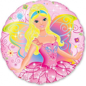 Balon folie RD Fairy Pink multicolor 45 cm 