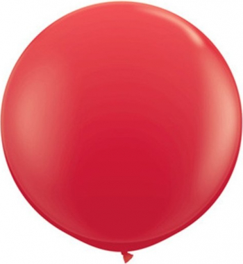 Balon latex jumbo 45 cm rosu 