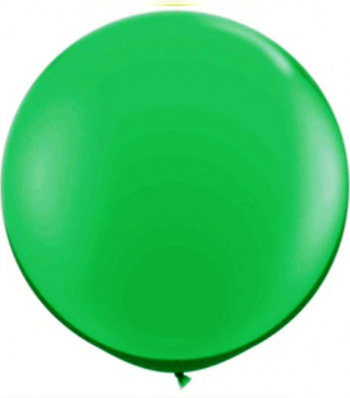 Balon latex jumbo 45 cm verde 