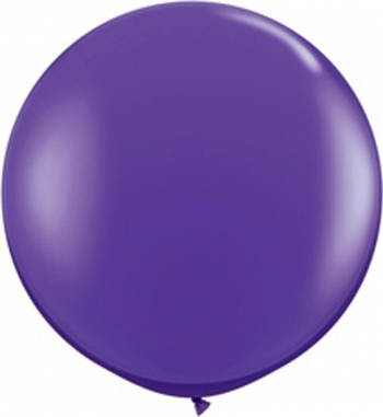 Balon latex jumbo 45 cm violet 