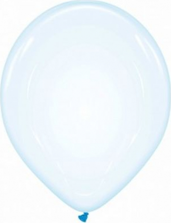 Balon latex soap bubble albastru 33 cm 