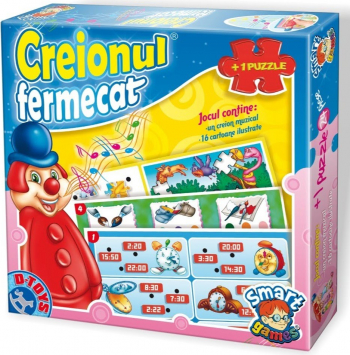 CREIONUL FERMECAT NUMERE CEAS FORME CULORI ANIMALE - SET DE BAZA 1 