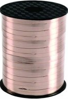 Rafie pentru legat baloane rose gold metalic 230 m 