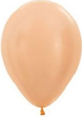 Set 10 baloane latex pastel macaron piersica 28 cm 