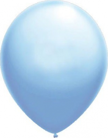 Set baloane latex 13 cm albastru deschis 50 buc 