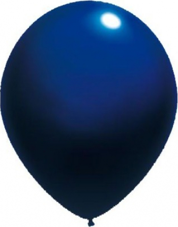 Set baloane latex 26 cm albastru inchis 50 buc 