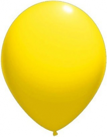 Set baloane latex 26 cm galbene 50 buc 