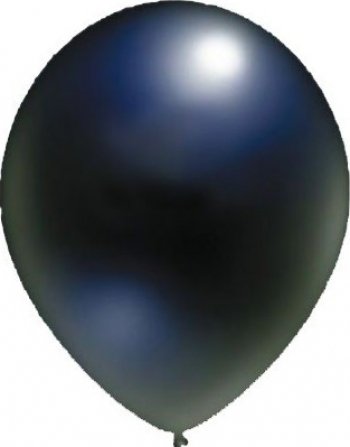 Set baloane latex 30 cm negre 50 buc 