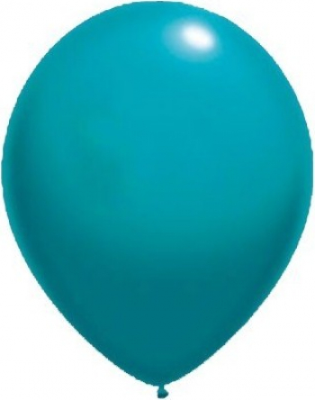 Set baloane latex 30 cm turcoaz 50 buc 