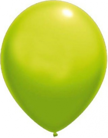 Set baloane latex 30 cm verde deschis 50 buc 