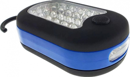 Lampa universala cu 27 led-uri magnet si carlig de prindere 95x60x35mm 3xAAA 