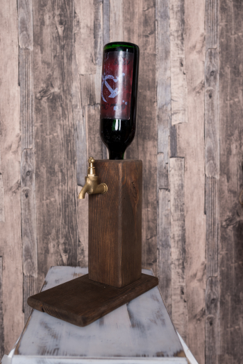 Suport pentru sticle de vin Sorbona 25x26x13.5 cm palisandru