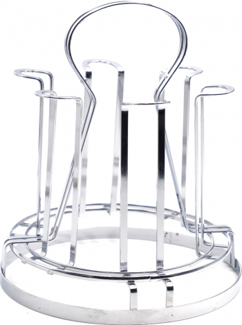 Suport pahare din metal pentru 6 pahare 23 cm