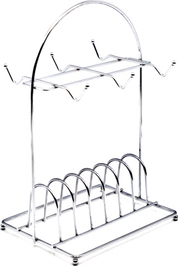 Suport pentru 6 cani metal 30 cm 