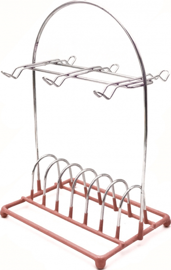 Suport pentru 6 cesti metal 30 cm