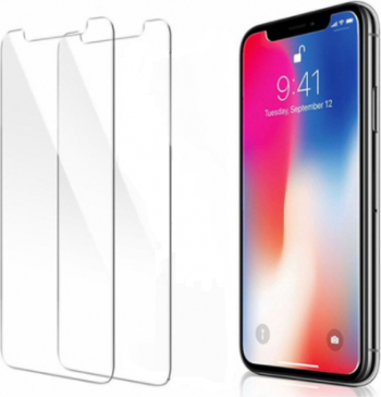 Set 2 Folii de Protectie Premium Tempered Glass pentru Iphone XR 9H