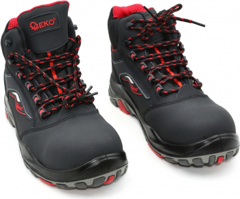 Bocanci de protectie GEKO model 9 S3 SRC marimea 42 culoare negru 