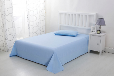 Husa pilota 210/230cm Satinat bumbac 100 Blue 