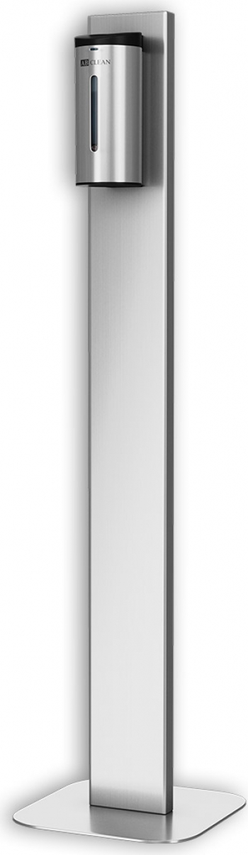 Statie de dezinfectare RAKI pentru mani cu dispensr automat 800ml 13x8cm H120cm