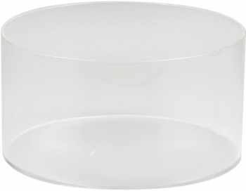 Display rotund RAKI acrilic prezentare bufet 20x10cm 