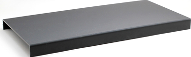 Suport acrilic expunere bufet RAKI 59x29x4cm negru 