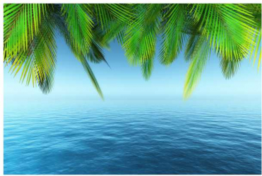 Tablou canvas cu rama si sistem de prindere ocean 60x40 cm 