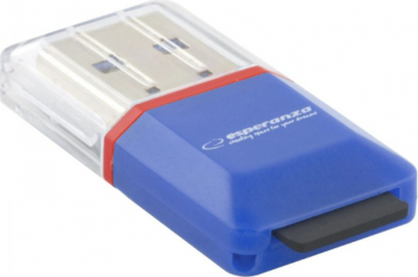 Card Reader Esperanza USB 2.0 cititor extern carduri microSD 480 Mb/s 