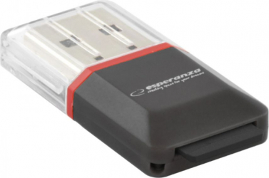 Card Reader Esperanza USB 2.0 cititor extern carduri microSD 480 Mb/s 