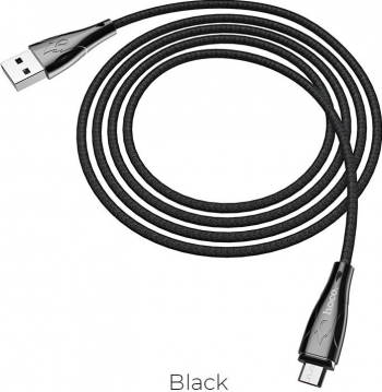 Cablu MicroUsb magnetic HOCO U75 Negru