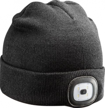 Caciula de lucru cu lampa de cap neagra LED NEO 