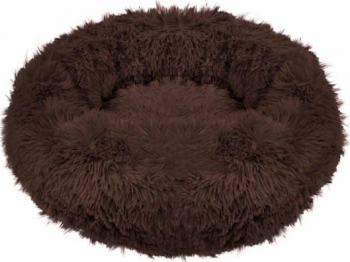 Culcus moale pentru caine/pisica maro 80 cm Springos