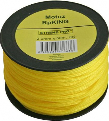 Sfoara zidarie galbena 50 m x 1 mm Strend Pro 