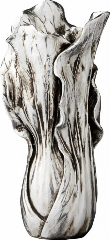 Decoratiune Serafina h20 x diam. 6.5 cm argintiu antic 