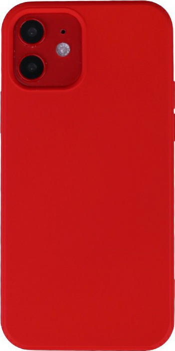 Husa de protectie din silicon soft pentru iPhone 12 Mini carcasa spate bumper Rosu 