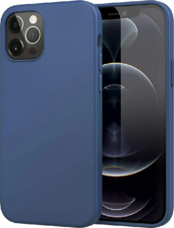 Husa de protectie din silicon soft pentru iPhone 12 Pro carcasa spate bumper Albastru 