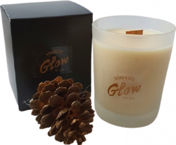 Lumanare parfumata cu uleiuri esentiale handmade in Romania Bright So Glow Spa Uplifiting 