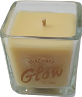 Lumanare parfumata handmade in Romania Bright So Glow Mosc Alb 55 gr 